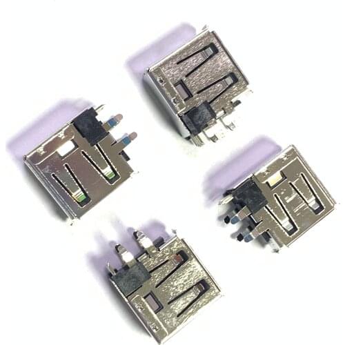 5Pcs/Lot/ 0673298000 CONN RCPT USB 4POS UPRIGHT PCB Molex