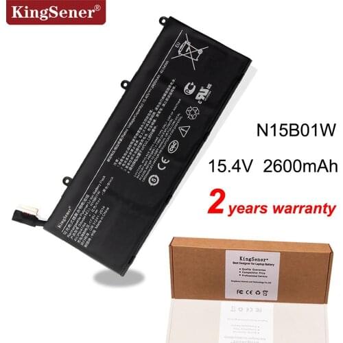 Kingsener N15B01W Laptop Battery For Xiaomi Mi Ruby 15.6 inch Timi TM1703 TM1802-AD/N/C 15.4V 2600mAh 40.04WH