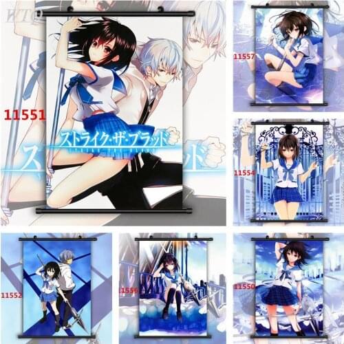 Strike The Blood Himeragi Yukina HD Anime Posters Wall Poster Canvas Painting Wall Decor Wall Art Picture Room Decor Home Decor