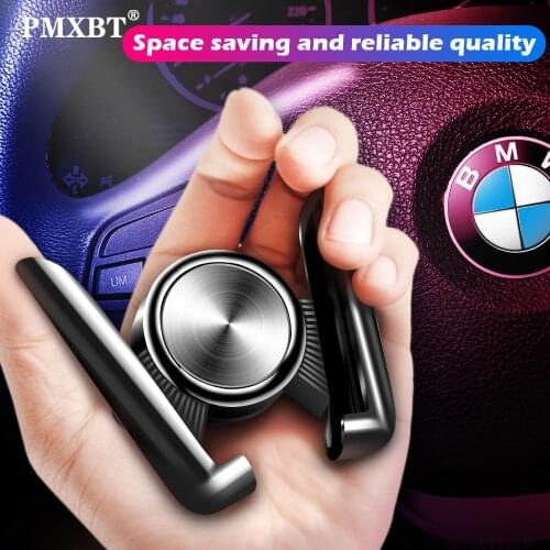 Car Phone Holder Smartphone Mount in Car Air Vent Gravity Auto Clip Grip For iPhone X Samsung Stand Cell Phone Bracket Accessory