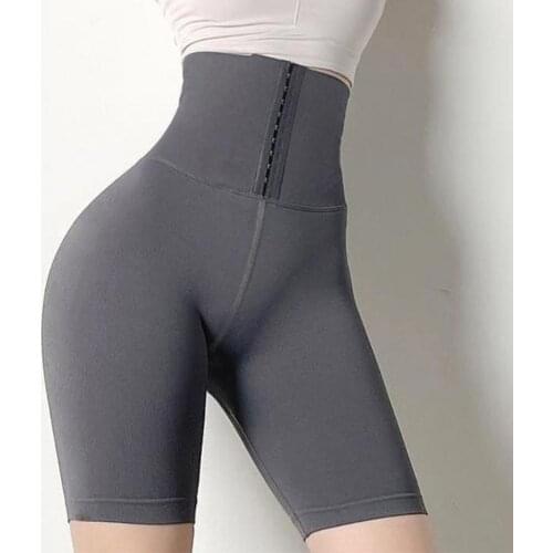 Bubble Buttords Seamless Yoga Pant Elastic Waist Push Up Leggings High Waist Sport Short Workout Gym Tight Running Sport Pant