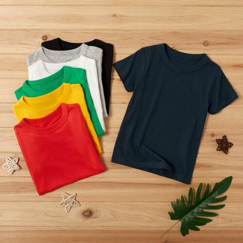 PatPat Baby / Toddler Casual Solid Tee