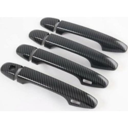 For Subaru Outback 2021 Car Door Handle Bar Moulding Cover Trim ABS Chromium Auto Styling Garnish Sticker