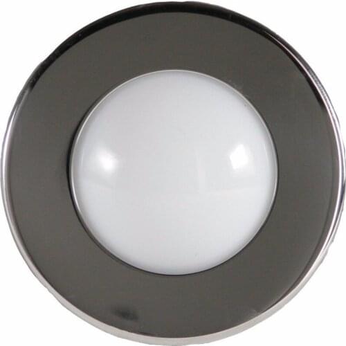 ITC RV Marine Boat Polished Stainless Steel Night Vision LED White/Red Light 69650-SS