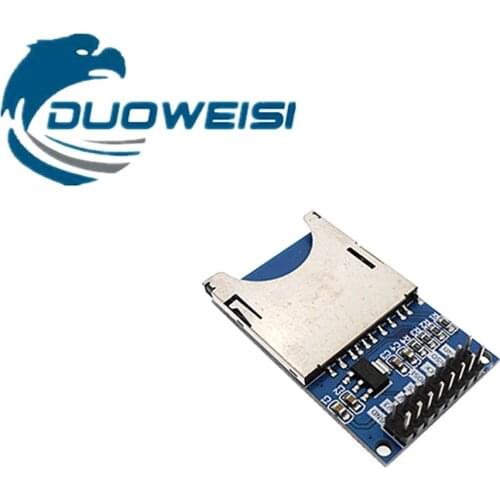 Reading and Writing Module SD Card Module Slot Socket Reader MCU for DIY Starter Kit