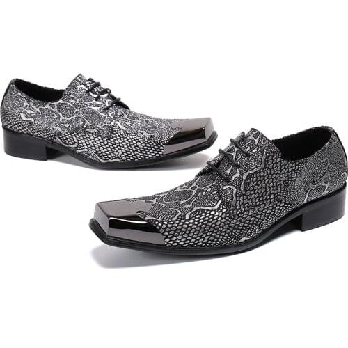 Handmade Mens Wingtip Oxfords Gray Camel Genuine Calf Leather Classic Wedding Men Dress Shoes Business Formal Shoes Brogue Carve