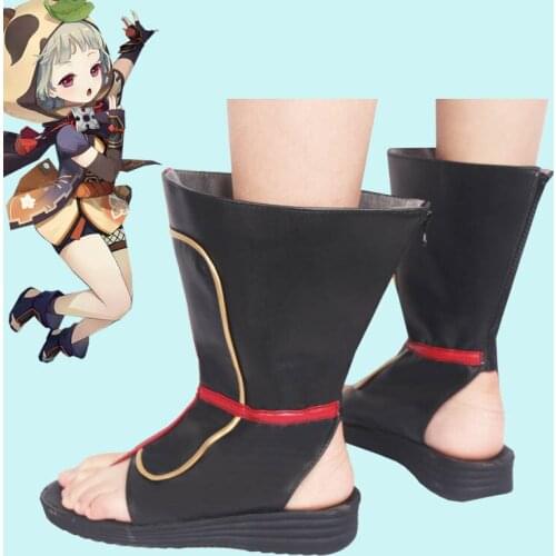 Game Genshin Impact Sayu Cosplay Shoes Halloween Carnival Cosplay Party Props Accessories Game Fans Gift