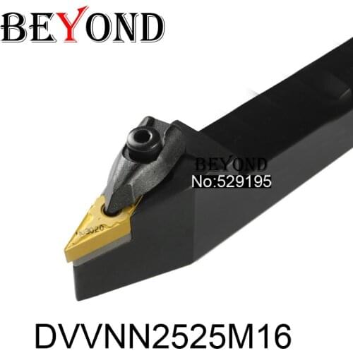 OYYU DVVNN DVVNN2525M16 25mm Turning Tool Holder Boring bar D TYPE CNC Lathe Cutter Tools Holder for VNMG 1604 Carbide inserts