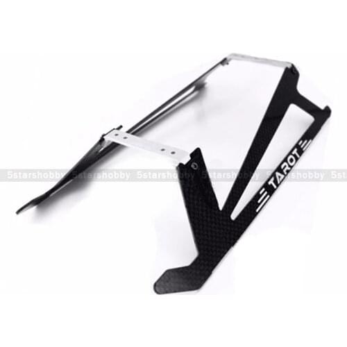 Tarot Carbon Fiber Metal Landing Skid Set for Trex 500 Helicopter