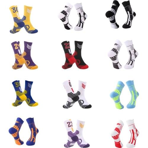 5 Colors 1 Pairs Sports Socks Basketball Socks Funny Pattern Socks Fashion Lovers All Seasons Men Casual Ladies