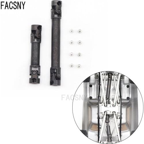 1Pair Metal Drive Shafts Transmission Shaft For 1/24 Axial SCX24 C10 90081 RC Rock Crawler Car Parts