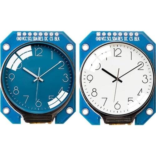 240xRGBx240 display 1.28 inch TFT LCD IPS full view 4 Wire SPI interface 8 pin display Module 12 pin screen GCA01 Controller