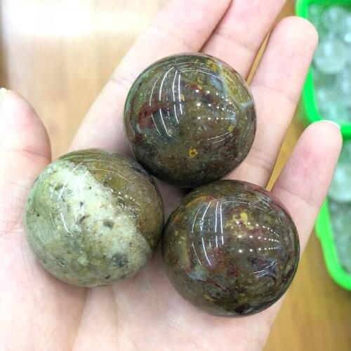 3Pcs Natural crystal ball quartz and mineral chakra reiki healing