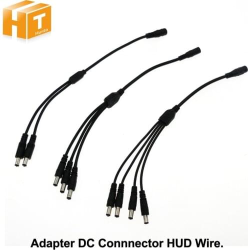 Adapter DC Connnector 1 to 2 / 1 to 3 / 1 to 4 HUD Power Wire