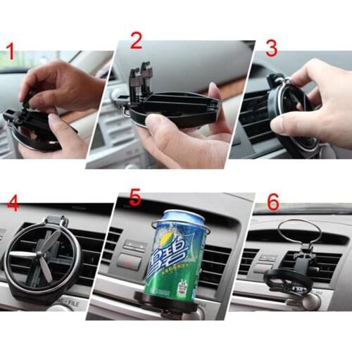 Car Air Outlet Water Cup Holder With Small Fan Car Drink Holder for Mazda 2 3 5 6 CX5 CX7 CX9 Atenza Axela