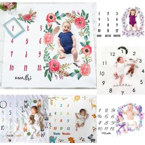 Baby Photography Props Infant Baby Receiving Blankets Photography Props Background Cloth For Newborn Swaddle Wrap 0-12M