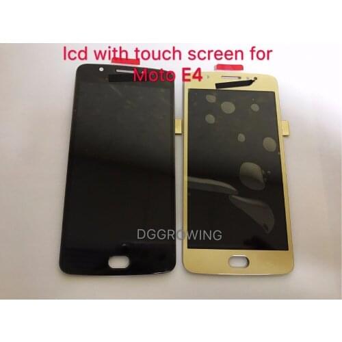 DGGROWING 10 PCS/Lot High Quality LCD Display With Touch Screen Complete For Motorola Moto E4 XT1762 XT1772 With Free Tools