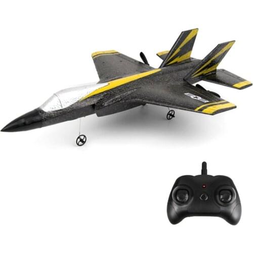 FX635 Two Channel Fighter 2.4G Remote Control Aircraft Electric Aircraft Model Toy Glider Model For Children