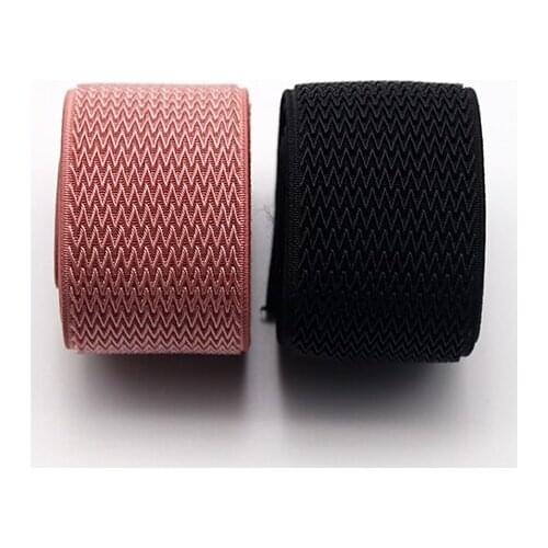 3.8CMJacquard V Elastic Ribbon Clothing Bags Trousers Elastic Rubber 5CM DIY Sewing Accessories rubber band