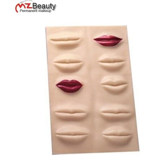 3D Lip Practice skin professional tattoo fake skins permanent makeup lips tattoo supplies microblading accesories learner use