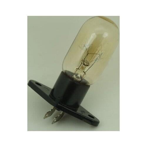 240V / 25W Microwave Oven Light Bulb Lamp With Base Vertical Right T170 Base