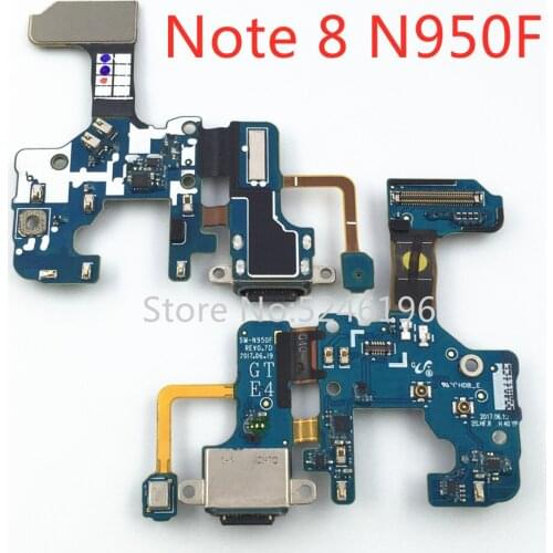 Micro USB PCB Charging Charger Dock Port mini Connector Flex Cable For Samsung Galaxy Note 8 N950F N950U N950N N9500 Replace