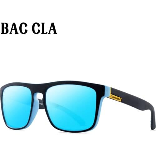 BAC CLA 2020 New Fashion Guys Sun Glasses Polarized Sunglasses Men Classic Design Mirror Fashion Square Ladies Sunglasses Men