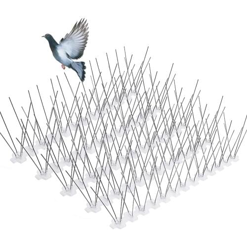 2021 New 50cm/pcs Plastic Bird and Pigeon Spikes Anti Bird Anti Pigeon Spike for Get Rid of Pigeons and Scare Birds Pest Control