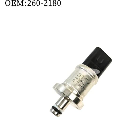 New 2602180 for excavator E311D E312D E314D E320D E330D engine high pressure pressure sensor OE:260-2180 no oil leakage