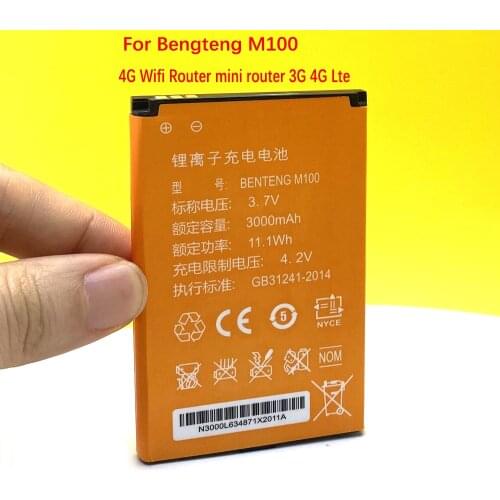 New Original M20H Battery For Benton BENGTENG BENTENG M100 M100A M100B M100C 4G Wi-Fi роутера LTE WIFI Router Hotspot Modem