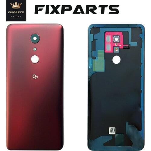 Original Case For LG Q9 Back Battery Cover Rear Housing Door With Camera Lens Replacement M700 Phone For LG Q9 Battery Cover