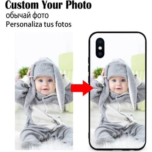 Custom Personalized DIY Image Picture Photo Silicone Phone Case For Redmi 9A 8A 7 6 6A Note 9 8 8T Pro Max Redmi 9 K20 K30 Pro