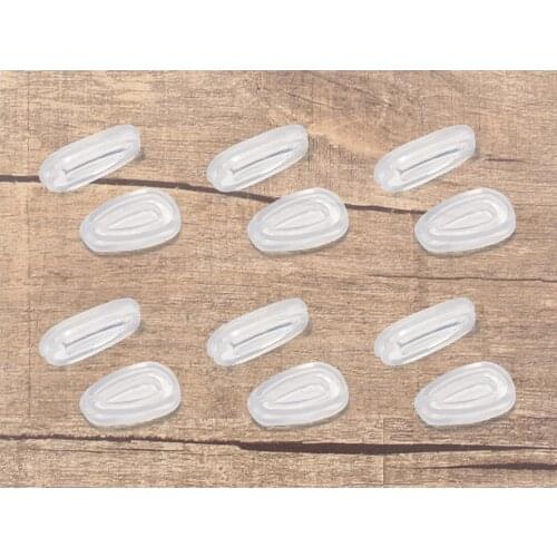 Vonxyz Replacement Clear Nose Pads for for-Oakley Titanium Crosshair OO6014 Frame Varieties