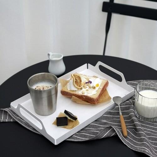 Solid Color Rectangle Bread Food Coffee Cake Display Plates Dishes for Wedding Home Party Tableware Coffee Shop Dishes and Plate