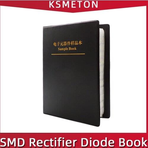 Rectifier Diode Sample Book SMD SMA Assortment Kit 24 Values Schottky diodes M1 M4 M7 SS12 SS14 SS16 SS24 SS34 SS36 SS110 SS210