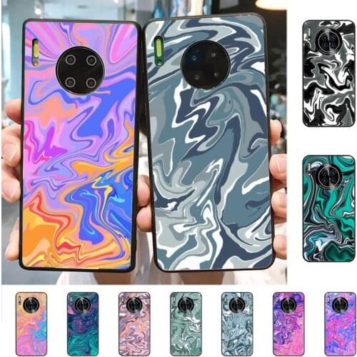 YNDFCNB Colorful Art Aesthetics Phone Case for Huawei Mate 20 10 9 40 30 lite pro X Nova 2 3i 7se
