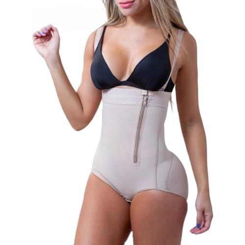 YAGIMI Womens Body Shaper Slimming Underwear Post Liposuction Girdle Clip Bodysuit Waist Shaper Reductoras Shapewear Fajas
