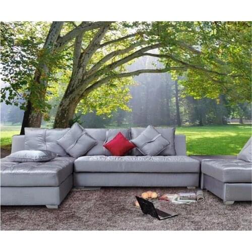 Beibehang Custom 3d photo wallpaper 3d forest landscape TV background 3d mural living room hotel decoration