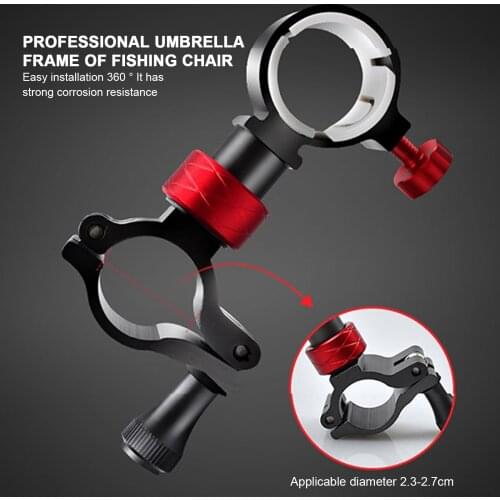 Fishing Accessories Umbrella Universal Stand Holder Bracket Fishing Chair Adjustable Mount Rotating Umbrella Fixed Tool