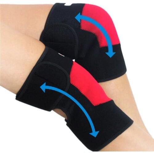 Black Red Blue Logo Tourmaline Product Knee Pads High Elastic Arthritis Treatment Knee Brace for Sports Keep Warm Support Belt