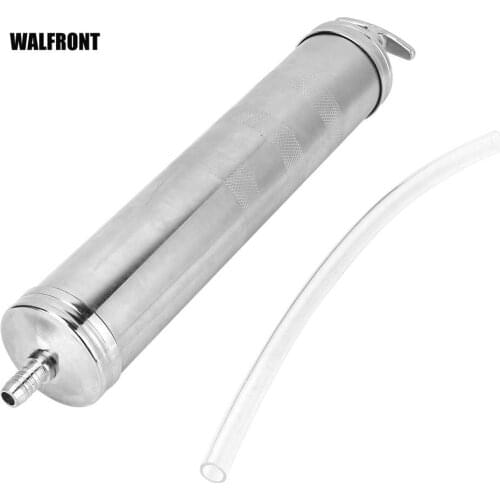 500cc Aluminum Alloy Carbon Steel Oil Suction Vacuum Transfer Hand Syringe Gun Pump Extractor Auto Ment Grease Guns Replacement