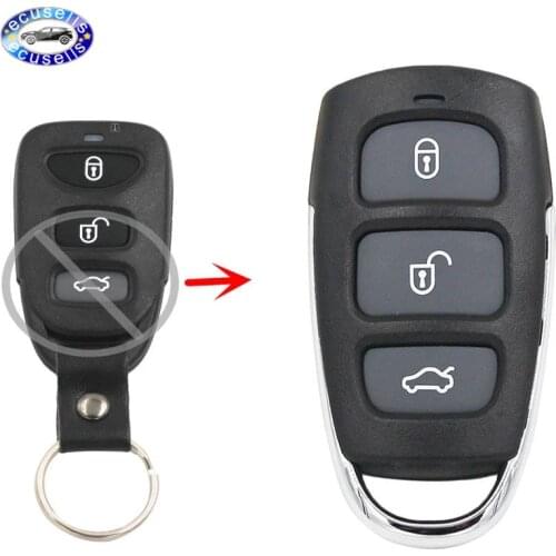 New Replacement Shell Modified 3 Buttons Remote Key Case Blank Fob for Hyundai for Kia