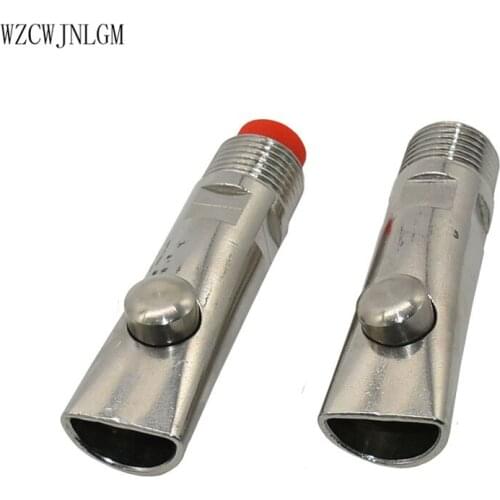 20mm Useful Silver Tone Stainless Steel Pig Nipple Automatic Sheep Waterer Drinker High Quality 1pcs