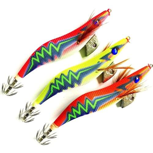 1PC Squid Hook Shrimp Bait Fishing Lure 3.0/3.5g Artificial Jigs heads for fishing Tackle Swimbait Octopus Cuttlefish Pesca