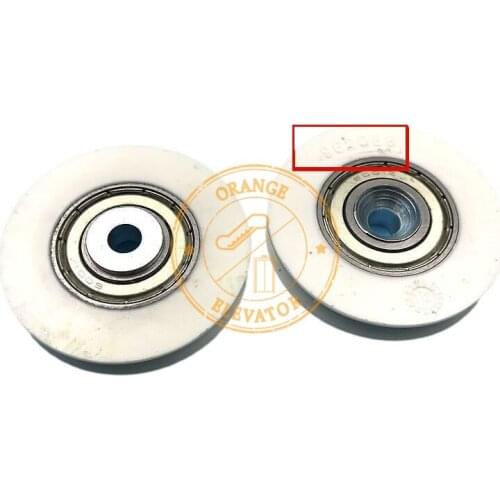 20PCS/Lot Suitable for Schindler V30 300P 5400 elevator door sheave 45*8*6001 steel wire sheave 962088 OD45MM W8MM Bearing 6001