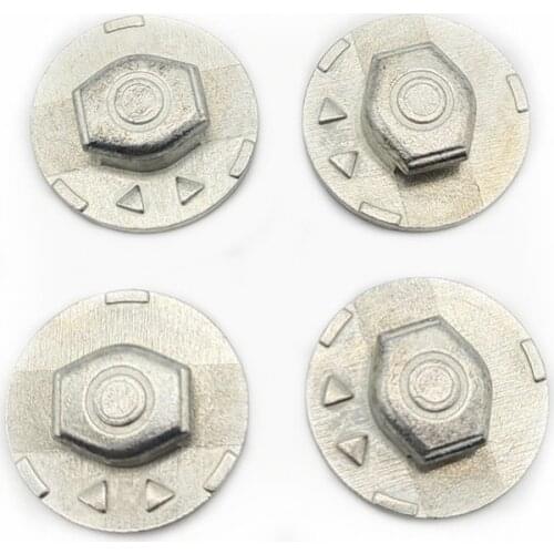 4Pcs Front Windshield Rearview Mirror Base For Passat B5 Polo Bora Golf 4 Fabia Octavia Fixed base of Interior Rearview Mirror