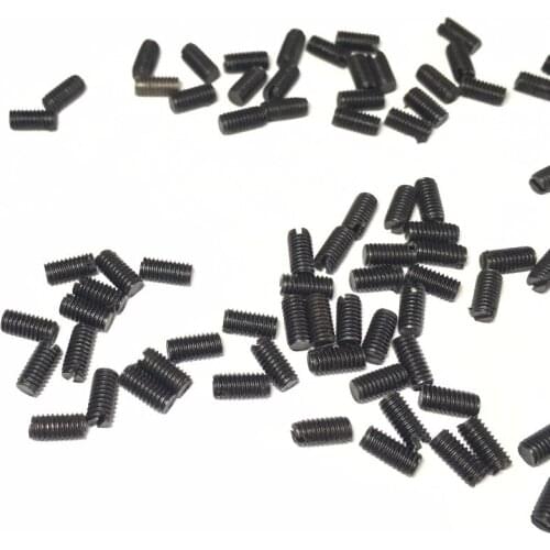 50pc M3x6mm Steel Bolt Fastener Self-tapping Screw Headless Nuts Assortment Kit Standoff Accessory CPC203