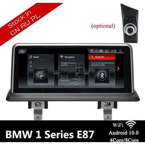 10.25" Car Command System Screen Display For BMW Series 1 E87 E81 E82 E88 2005-2012 With Idrive Carplay GPS SWC