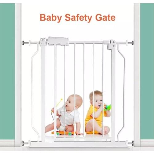 Freeshipping Children Safety Gate Baby Protection Security Stairs Door Fence for Kids Safe Doorway Gate Pets Dog Isolating Fence