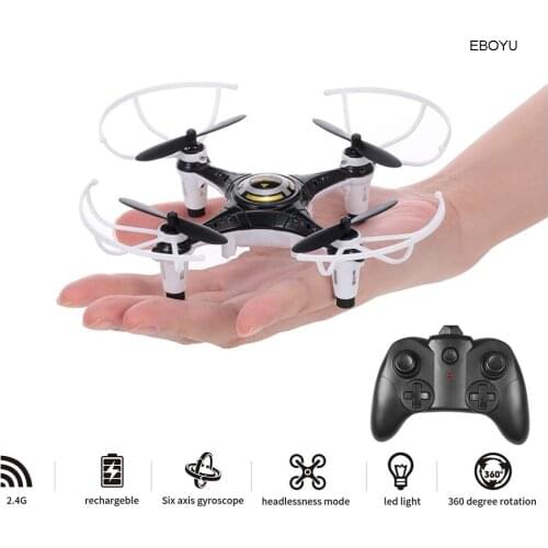 EBOYU JX815 Mini RC Drone 2.4G 4CH RC Quadcopter Toy Headless Mode 360 Degree Flip RTF for Beginners Kids